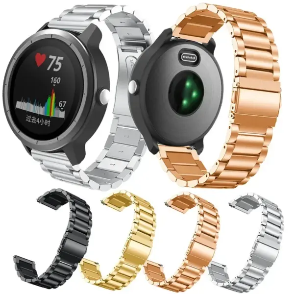 Stainless Steel Watchband for Garmin Venu Models - Image 6