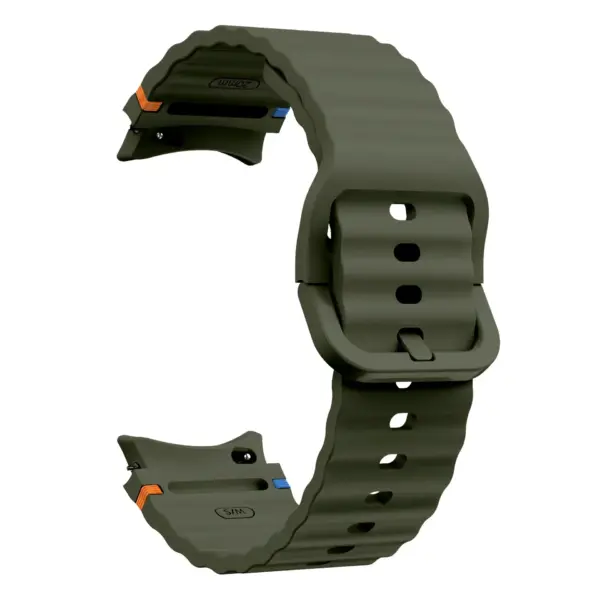 Silicone Sport Strap for Samsung Galaxy Watch 7/FE/Pro 44mm - Image 5