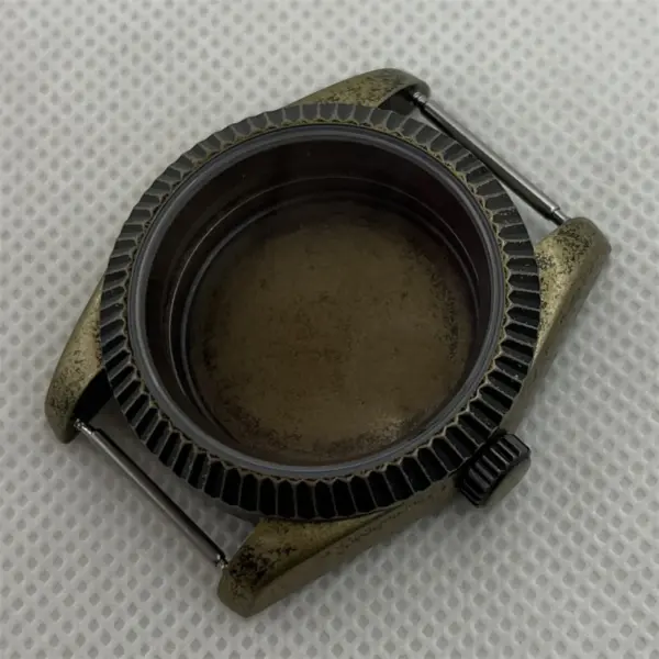 BLIGER 39mm Bronze Watch Case for NH34 NH35 ETA2824 - Image 11
