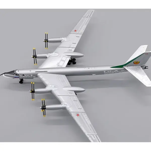 Diecast TU95 Aircraft Model 1/200 Scale - Image 5