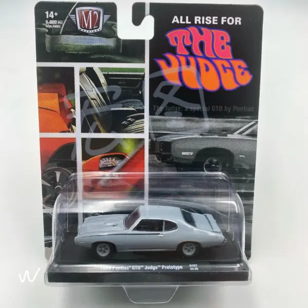 1969 Pontiac Judge Diecast Model 1:64 Scale Collectible - Image 2