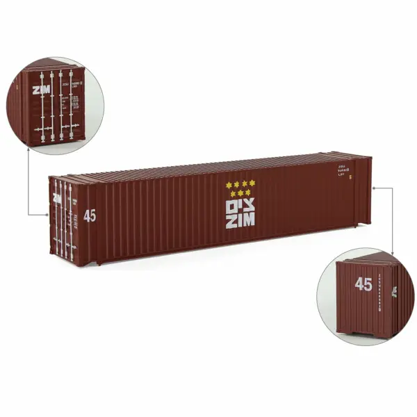 HO Scale 45ft Model Shipping Container C8745 - Image 12