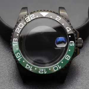GMT 40.5mm Bidirectional Sapphire Watch Case for NH34/NH35 87 S3856a29681174d04a709ed24becd3aabk