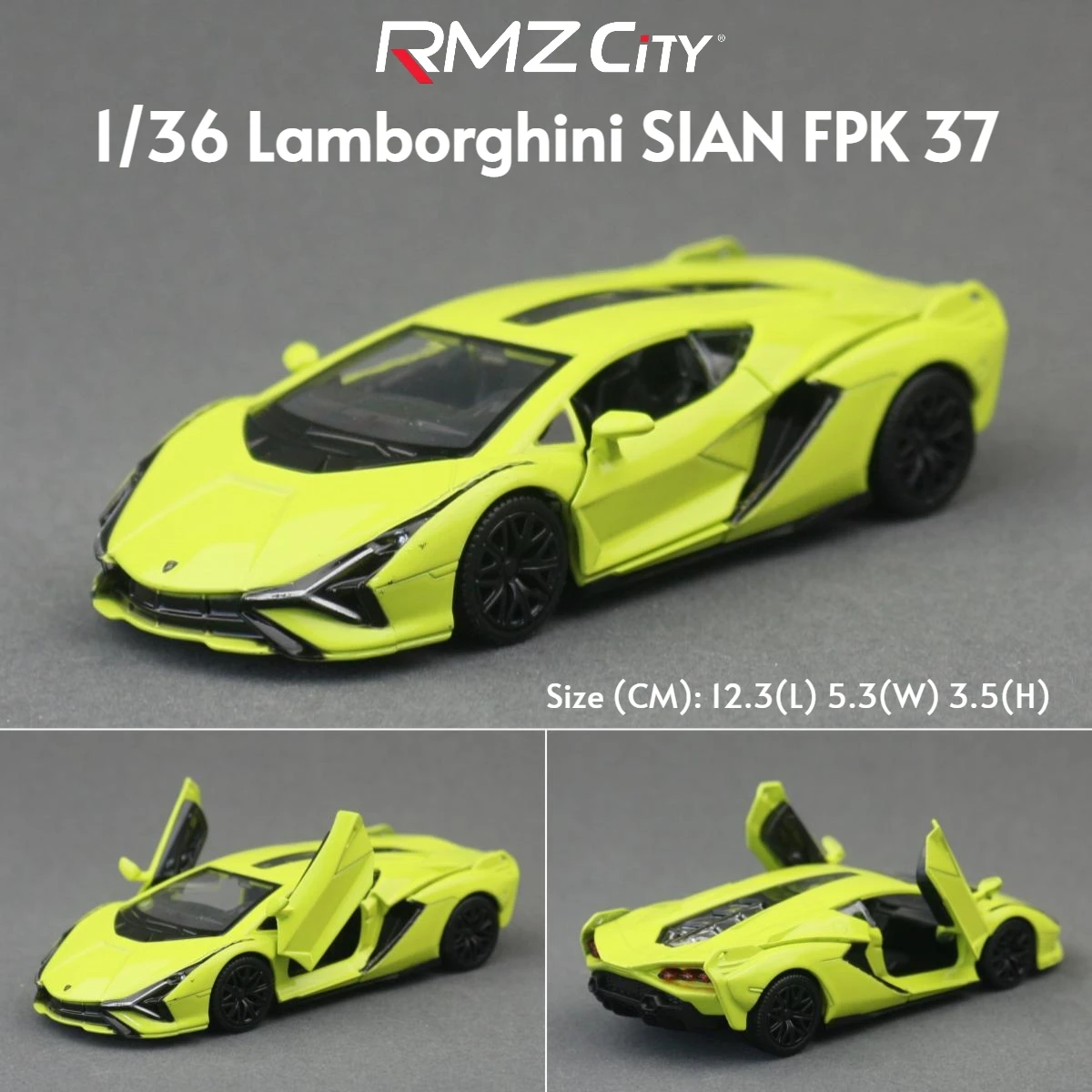 1/36 Lamborghini Super Sport Diecast Model Toy 20 1/36 Lamborghini Super Sport Diecast Model Toy - Image 20