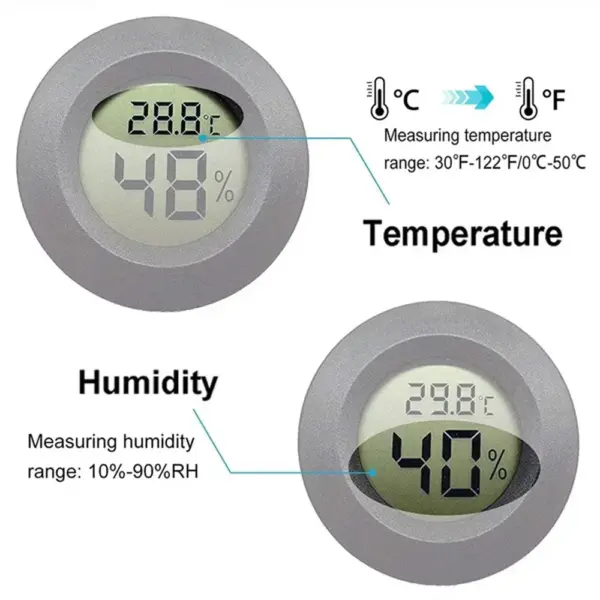 Xiaomi Mini Digital Thermometer Hygrometer LCD Monitor - Image 2