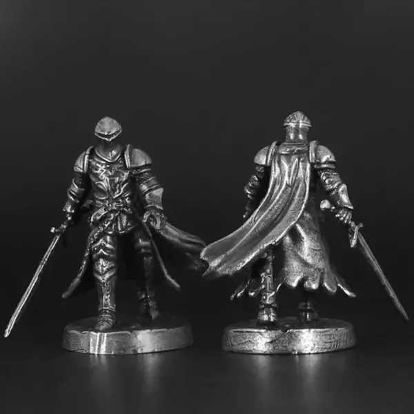 Knights of The Legion Metal Soldier Minifigure Display - Image 4