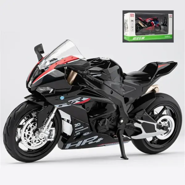1:12 WELLY S1000RR HP4 Race Motorcycle Model - Image 7