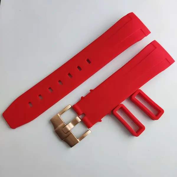 Special 22mm Grey Rubber Watchband for 007 Case - Image 25