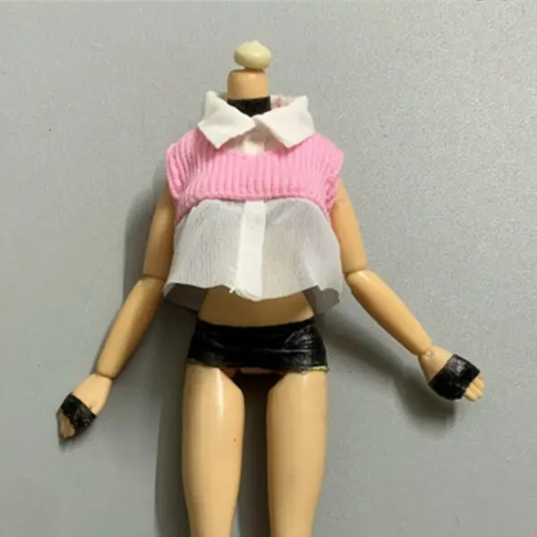 Doll Clothes Fur Top Coat for 11.5-inch Dolls - Image 5