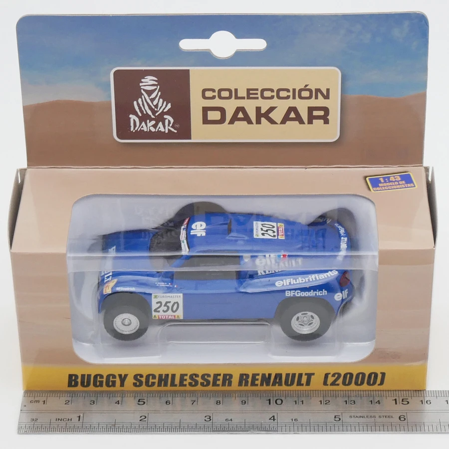 Renault 2010 Dakar Rally Car Diecast Model 1:43 6 Renault 2010 Dakar Rally Car Diecast Model 1:43 - Image 6