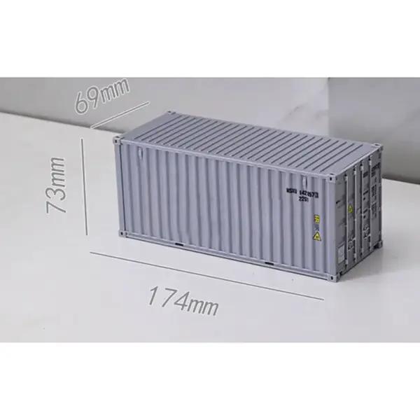1:35 Scale Plastic Container Simulation Model Collection - Image 7