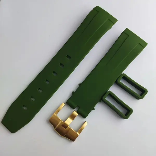 Special 22mm Grey Rubber Watchband for 007 Case - Image 40
