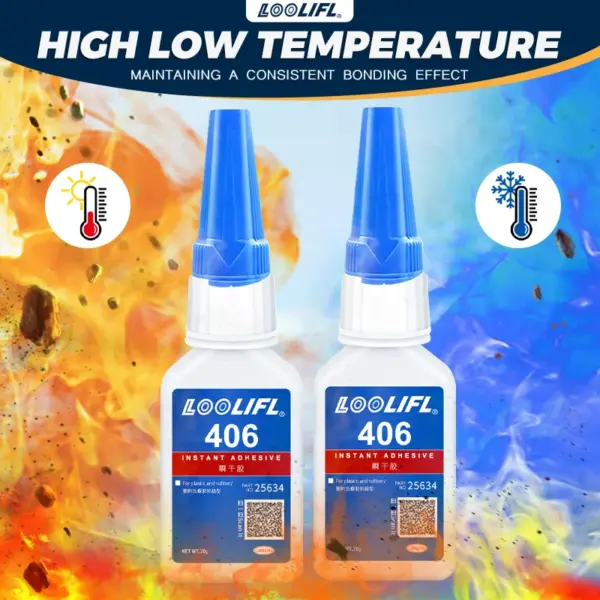 LOOLIFL 20ml 406 Super Strong Instant Glue - Image 4
