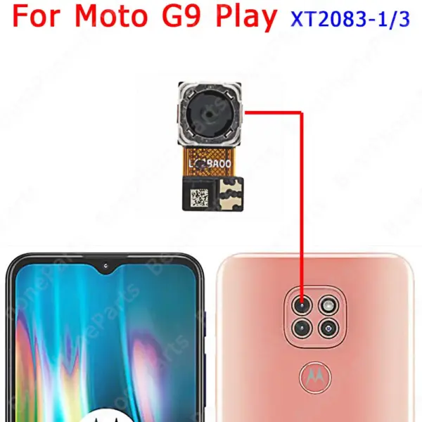 Motorola Moto G9 Series Rear Camera Module - Image 2