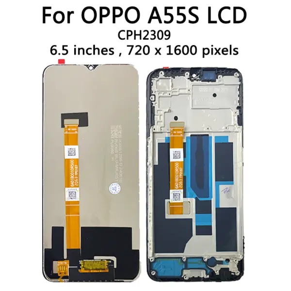 Oppo A55 LCD Display Screen Replacement - Image 4
