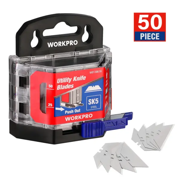 WORKPRO Multifunction Folding Utility Knife with 10 Blades - Image 10