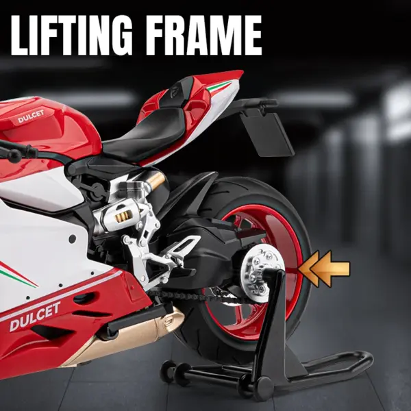 Ducati 1199 Panigale R Diecast Motorcycle Model - Image 4