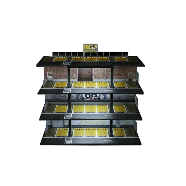 TimeMicro/MoreArt 1:64 Steel Frame Garage Scene - Image 7