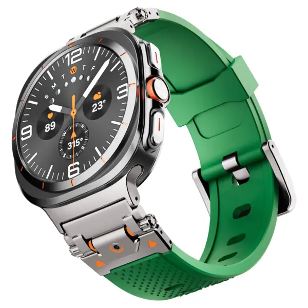 Silicone Strap for Samsung Galaxy Watch7 Ultra 47mm - Image 22