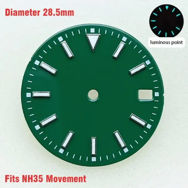 28.5mm Luminous Watch Dial for NH35/NH36/8215/2836 - Image 30