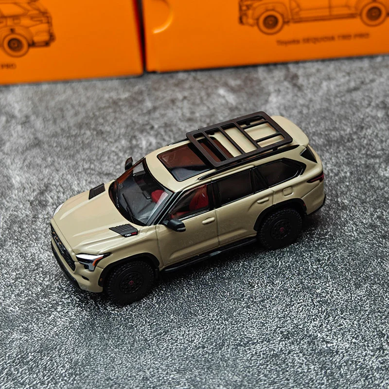 1/64 Diecast Toyota Sequoia XK80 TRD Pro Model Car 4 1/64 Diecast Toyota Sequoia XK80 TRD Pro Model Car - Image 4