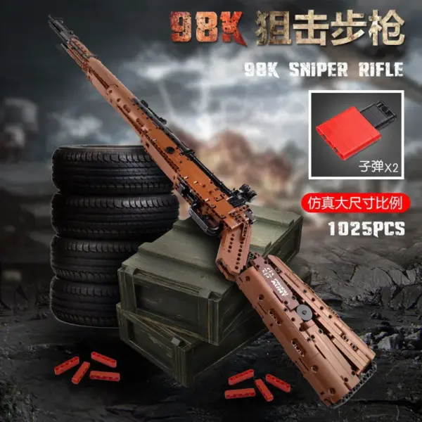Mauser 98K Sniper Lego-Style Building Set - Image 7