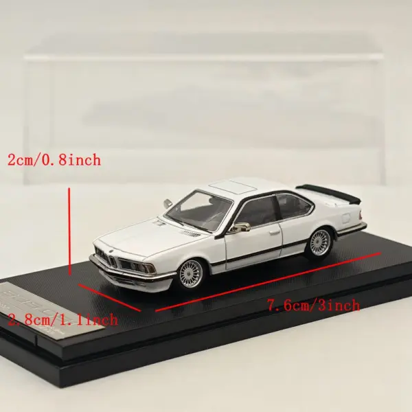 Street Warrior 1/64 E24 6 Series 635 CSI Diecast Car - Image 6