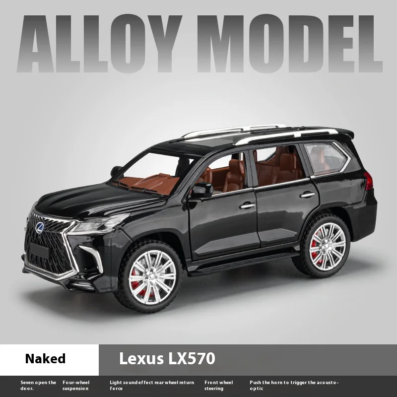 1:24 Lexus LX570 Off Road Alloy Diecast Model 10 1:24 Lexus LX570 Off Road Alloy Diecast Model - Image 10