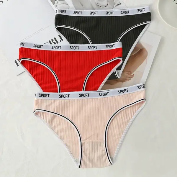 Comfortable Low-Waist Cotton Panties for Women - Image 7