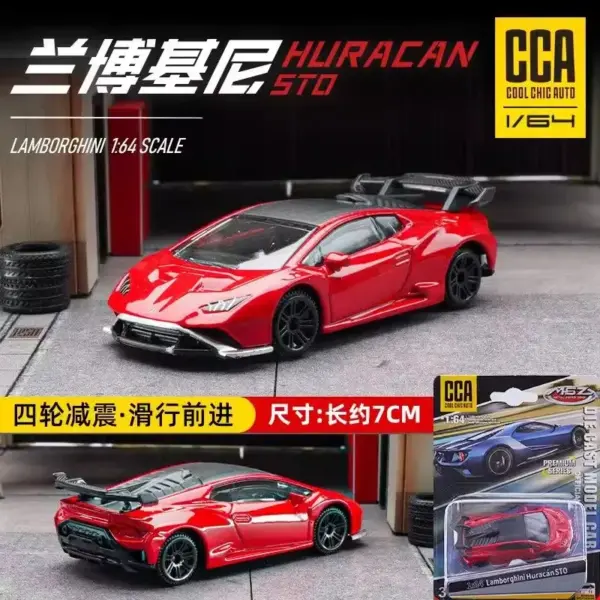 CCA 1/64 Amarok Pickup and Huracan Diecast Model Cars - Image 28