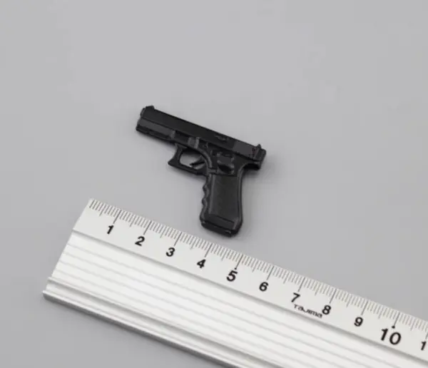 1/6 Scale P38 PPK Mini Metal Revolver Model for Dioramas - Image 14