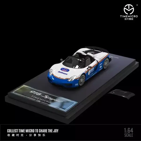 Time Micro 1:64 918 Spyder Diecast Model Car - Image 12