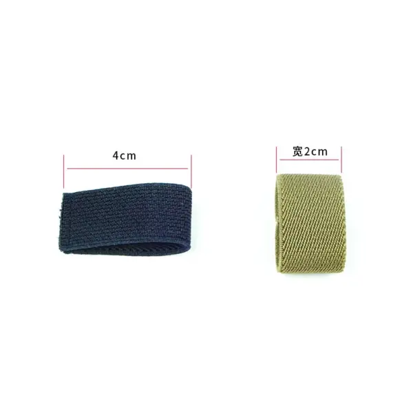 Multicolor Elastic Trouser Belt Set - Image 3