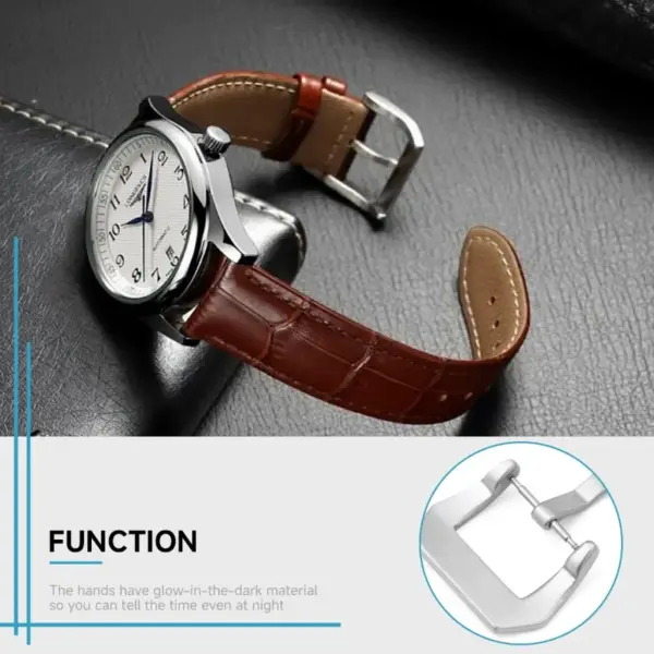 Vintage Metal Watchband Buckle for 18/20/22mm Straps - Image 5