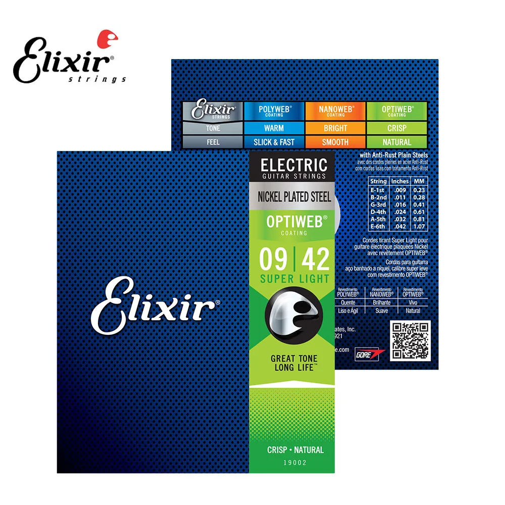 12-Pack Elixir NANOWEB Guitar Strings for Acoustic/Electric 16 12-Pack Elixir NANOWEB Guitar Strings for Acoustic/Electric - Image 16