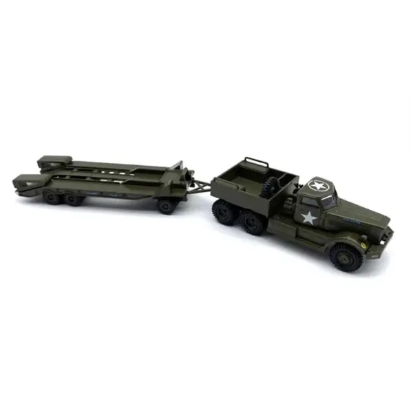 1/76 Scale U.S. Army Diamond T Model Alloy Display Trailer - Image 5