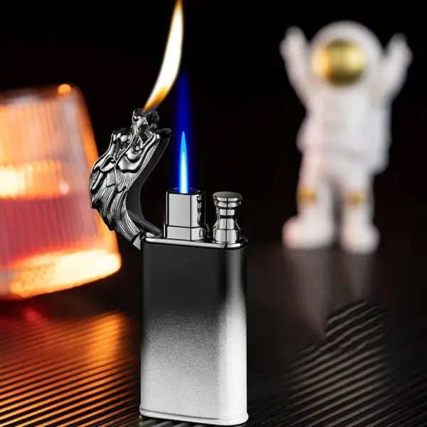 Windproof Gas Lighter Jet Torch for Cigars - Image 13