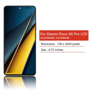 6.67-Inch AMOLED Screen for Xiaomi Poco X6 Pro 7 S3b8b57e24a66415c96f1efe6679af053Y 1