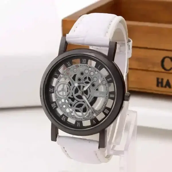 Men's Quartz Hollow Dial Watch D0H66EN - Image 14