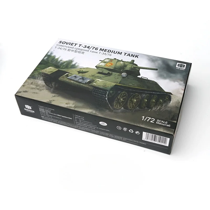 LEE 1/72 Soviet T34/76 Medium Tank Assembly Model 5 LEE 1/72 Soviet T34/76 Medium Tank Assembly Model - Image 5