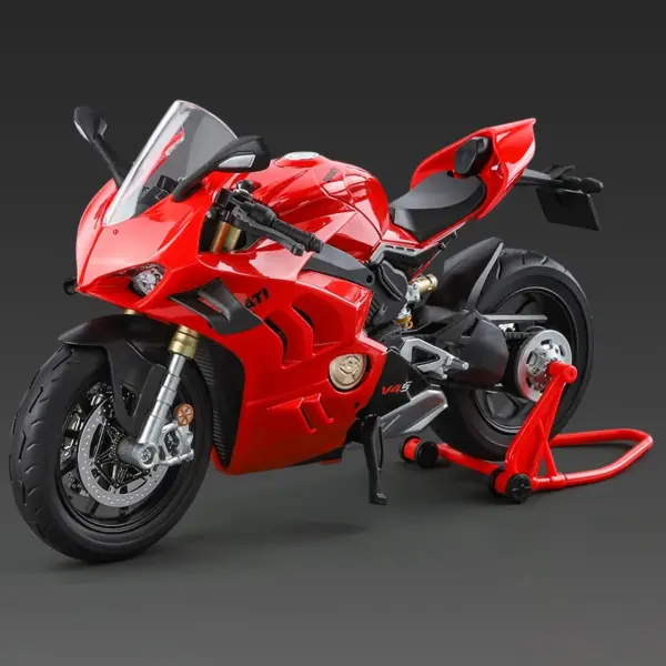 1:9 Kawasaki H2R Ninja V4S Alloy Die Cast Motorcycle Model - Image 14