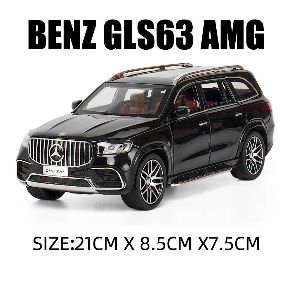 1:24 Scale Benz GLS63 AMG Diecast Model Car 8 1:24 Scale Benz GLS63 AMG Diecast Model Car - Image 8