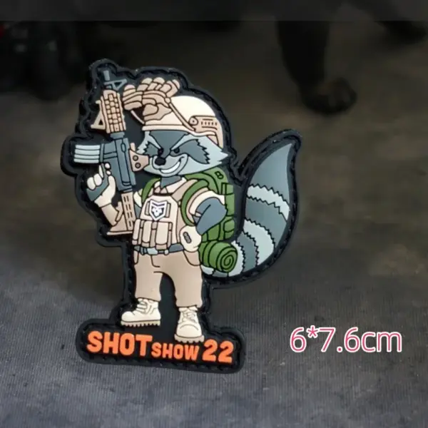 Night Time Wolf Tactical PVC Patch Kit - Image 3