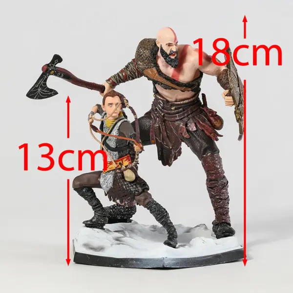 God of War Kratos and Atreus PVC Figure Model - Image 7