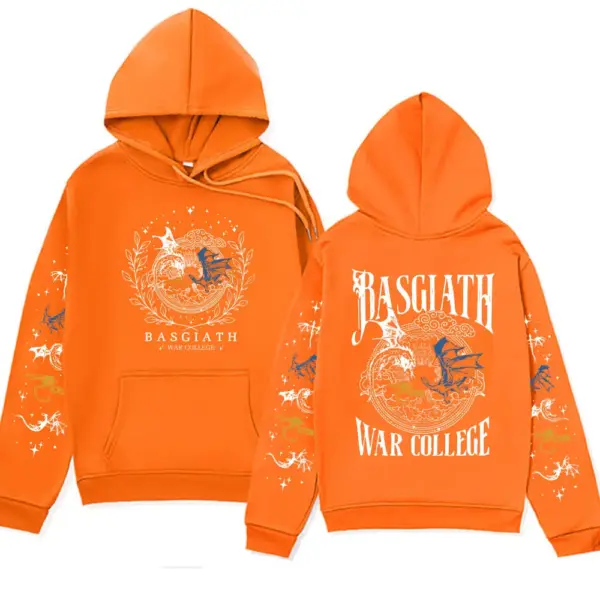 Printed Oversized Hoodie with Dragon Rider Design - Image 5