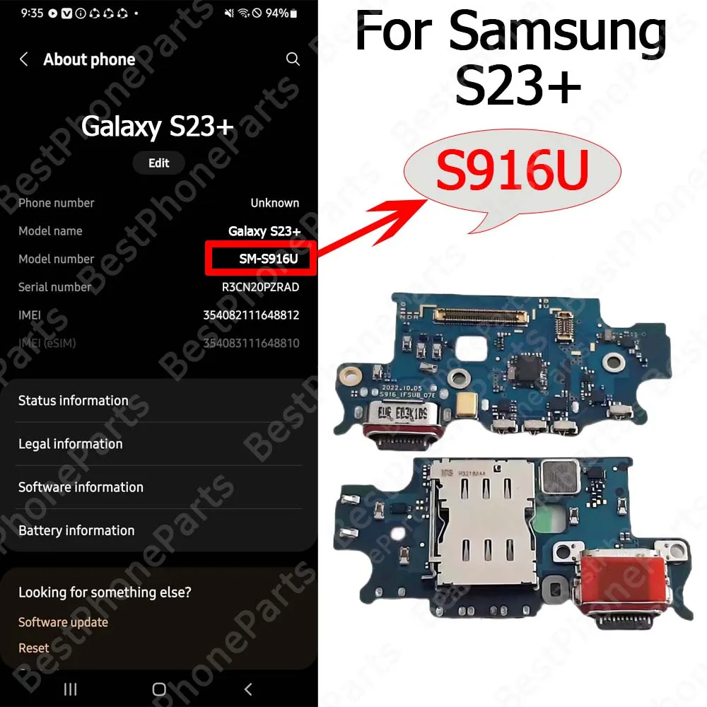 Samsung Galaxy S23 Ultra Charging Port Replacement 10 Samsung Galaxy S23 Ultra Charging Port Replacement - Image 10
