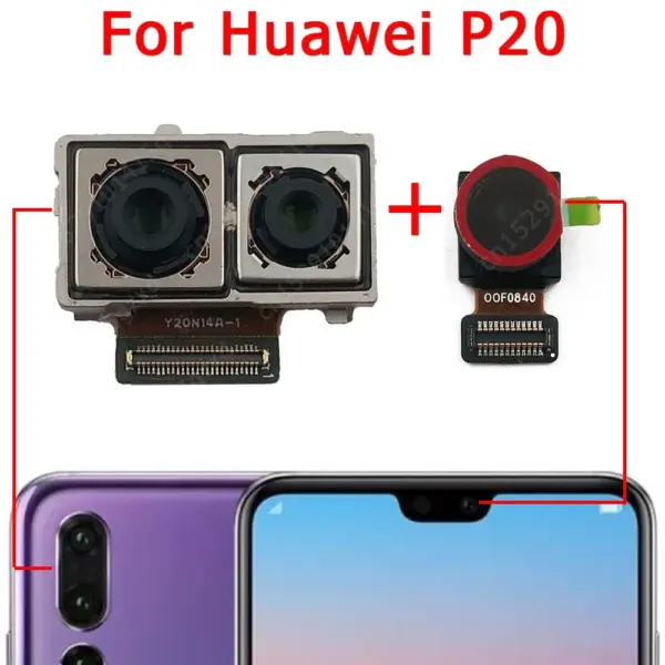 Huawei P20 Pro Lite Rear and Front Camera Module Flex - Image 4