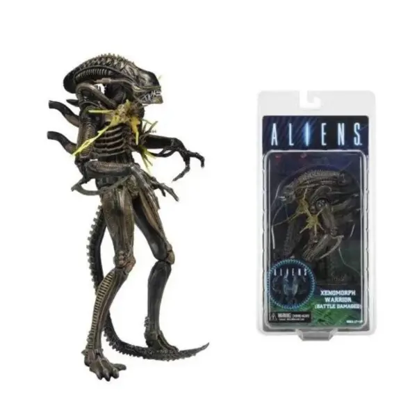 NECA Alien vs Predator Grid Warrior Xenomorph Figure - Image 10