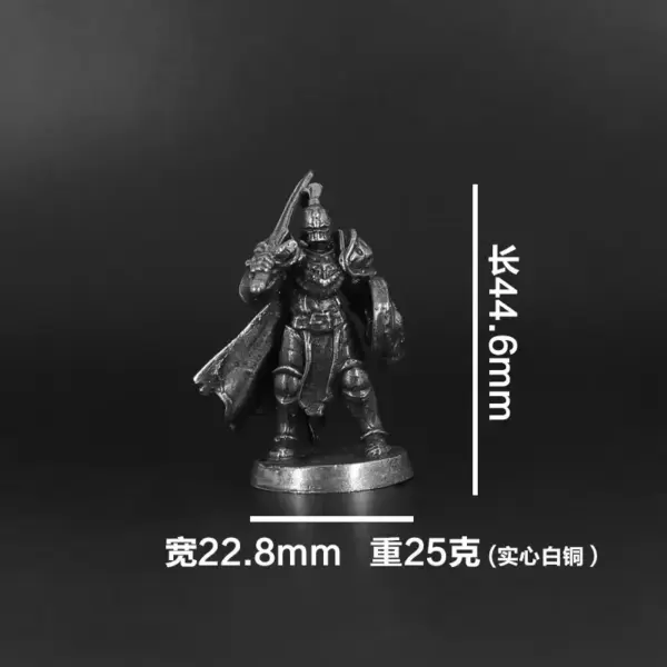 Knights of The Legion Metal Soldier Minifigure Display - Image 16