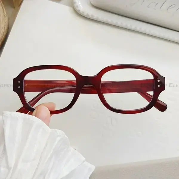 Retro Korean Anti-Blue Light Glasses Frame Unisex - Image 6